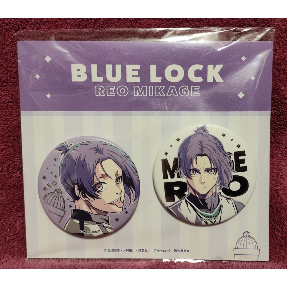 《周邊》【☆現貨☆】 陸版官方 正版授權 ANIQUE 藍色監獄 御影玲王 徽章 徽章套組-規格圖4