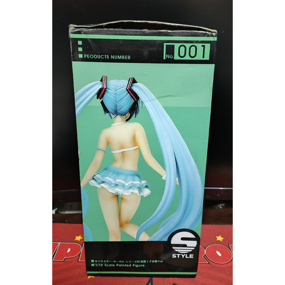 《周邊》【☆現貨☆】特賣 非官方 公仔 模型 初音未來 初音 miku 泳裝Ver.-細節圖2