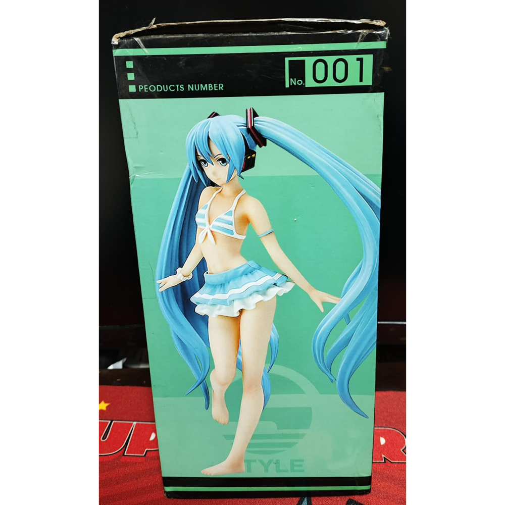 《周邊》【☆現貨☆】特賣 非官方 公仔 模型 初音未來 初音 miku 泳裝Ver.-細節圖4