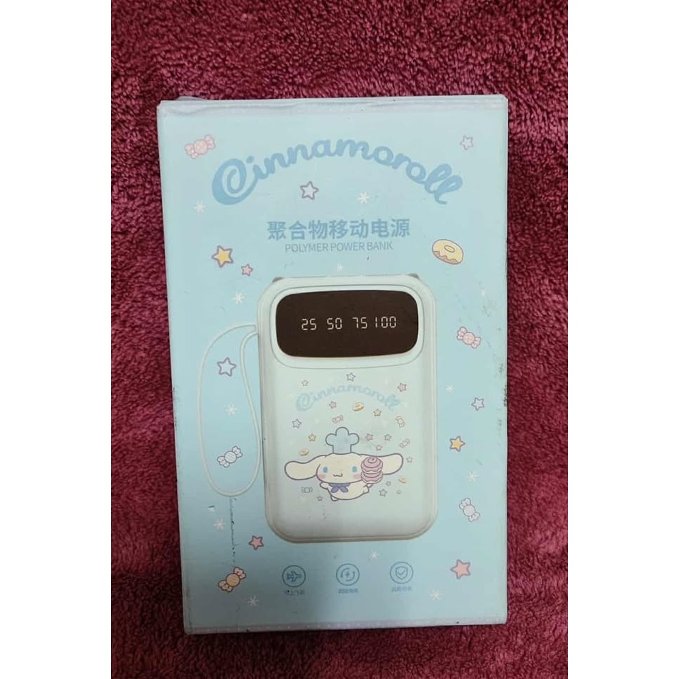 陸版官方 正版授權 景品 Sanrio 三麗鷗 大耳狗 玉桂狗 Kuromi 酷洛米 行動電源 10000mah-規格圖4