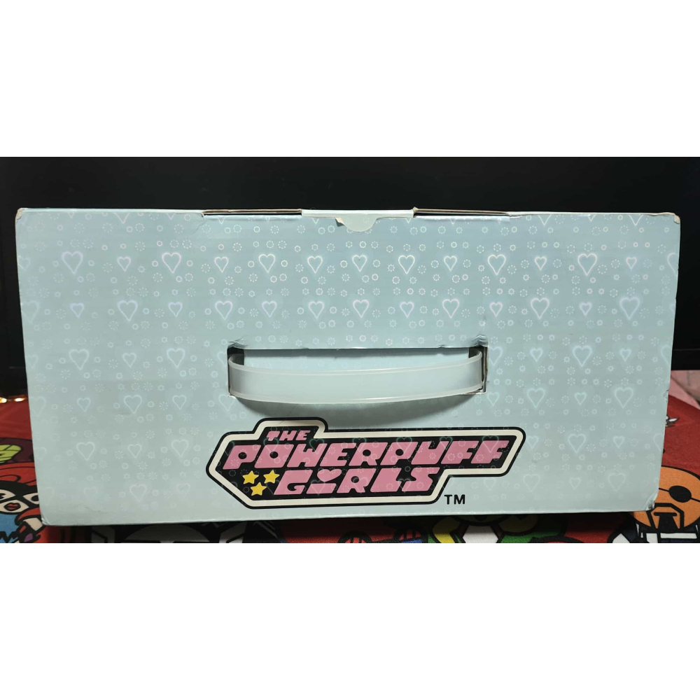 陸版官方 正版授權 景品 BLOSSOM Maihe 飛天小女警 植絨儲蓄罐 存錢筒 泡泡-細節圖3