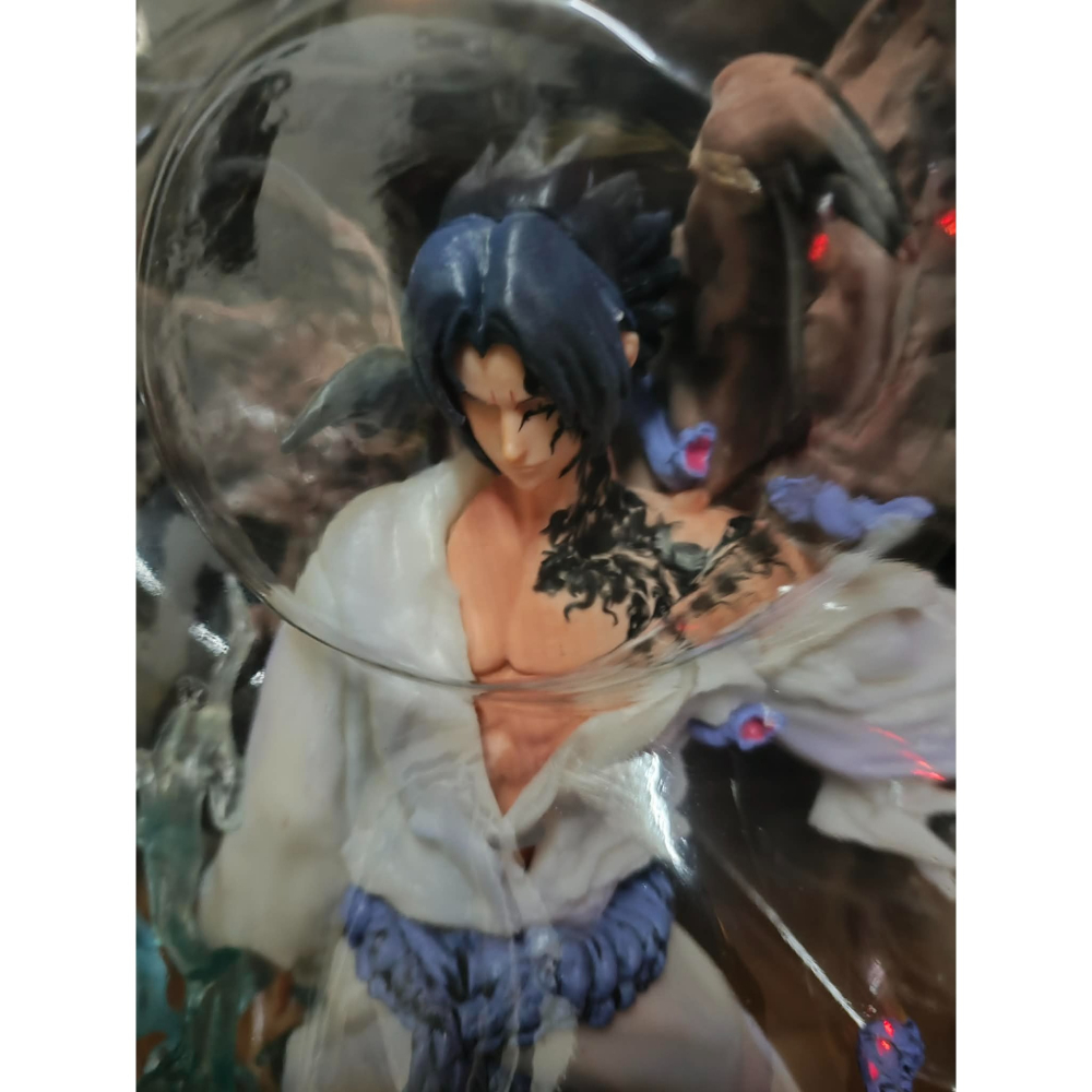 《周邊》【☆現貨☆】特賣 非官方 公仔 模型 巨無霸公仔 鐵幕 佐助 天之咒印-細節圖7