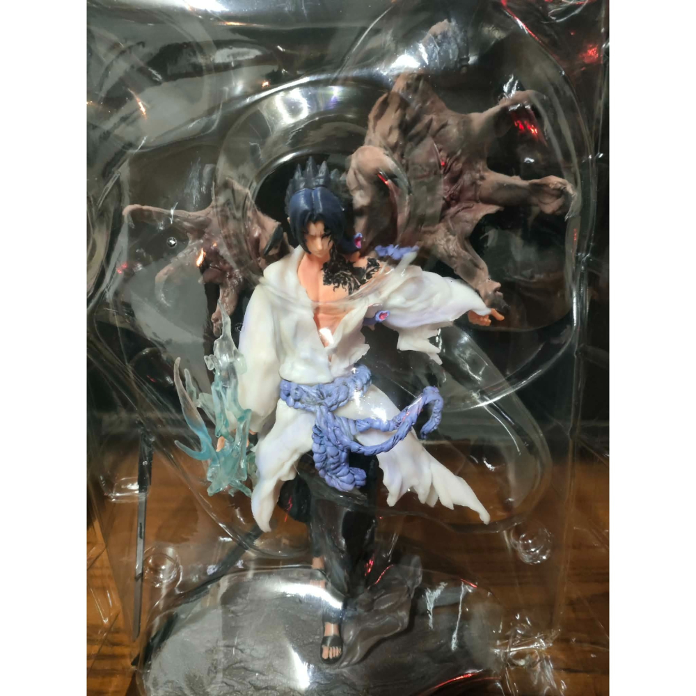 《周邊》【☆現貨☆】特賣 非官方 公仔 模型 巨無霸公仔 鐵幕 佐助 天之咒印-細節圖9