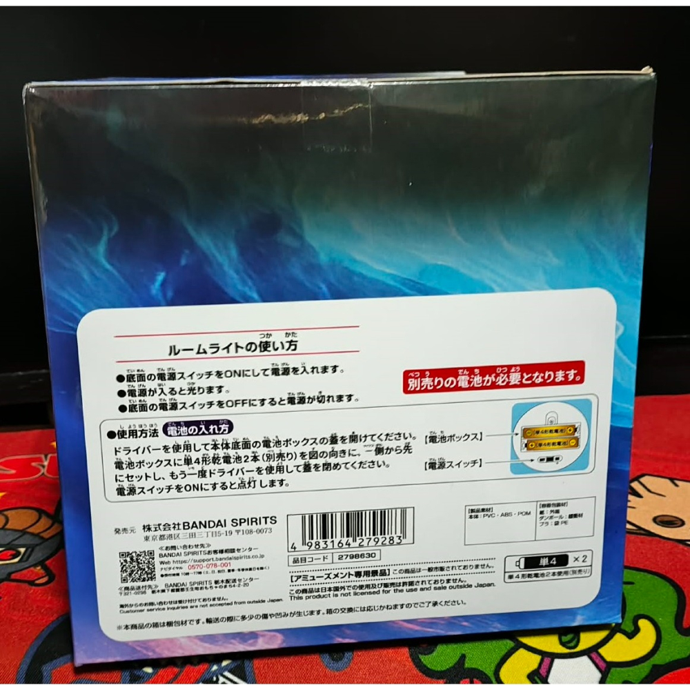 《周邊》【現貨】 特賣 日空版 景品 公仔 BANPRESTO 海賊王 航海王 不死鳥 馬可 夜燈 小夜燈 室內燈-細節圖2