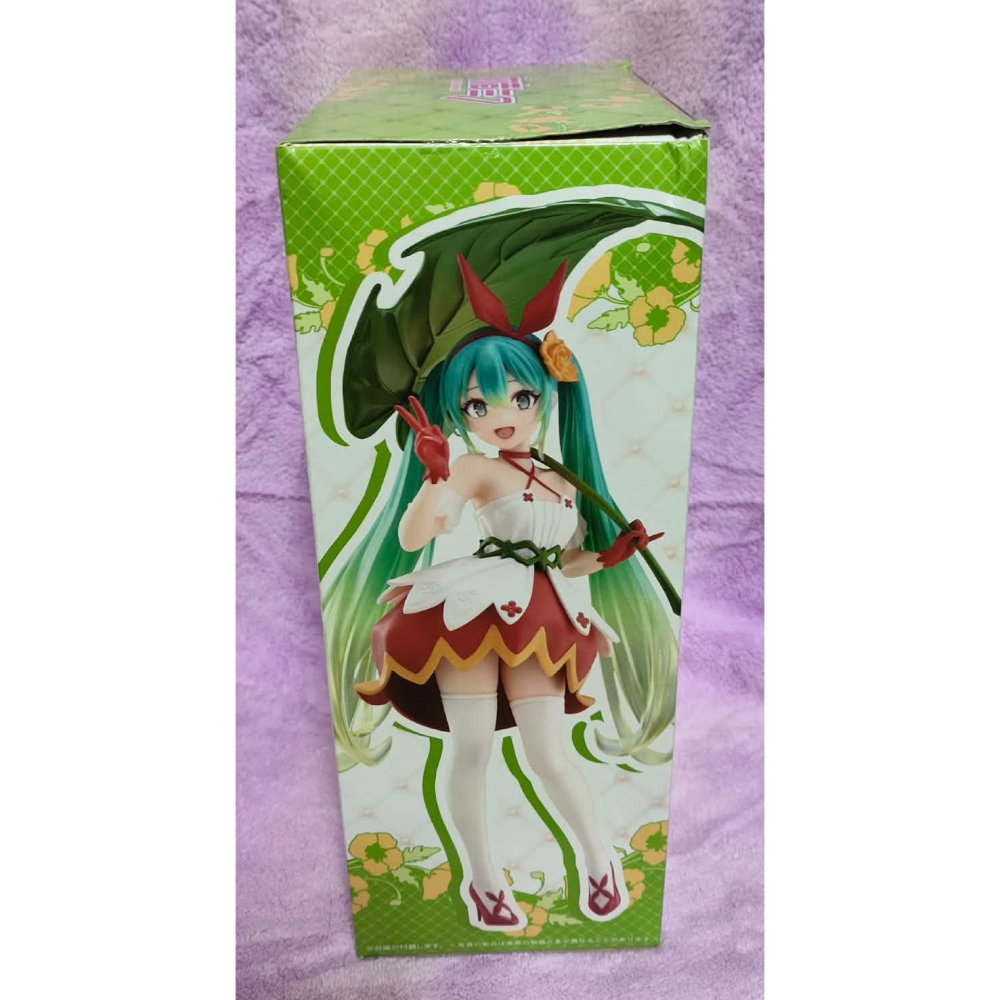 《周邊》【現貨】 特賣 日空版 景品 公仔 TAITO 初音未來 miku 初音 wonderland 童話 拇指姑娘-細節圖4