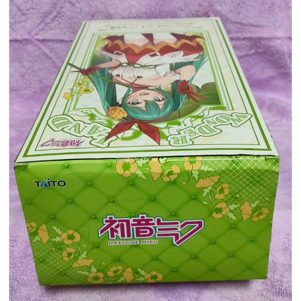 《周邊》【現貨】 特賣 日空版 景品 公仔 TAITO 初音未來 miku 初音 wonderland 童話 拇指姑娘-細節圖5