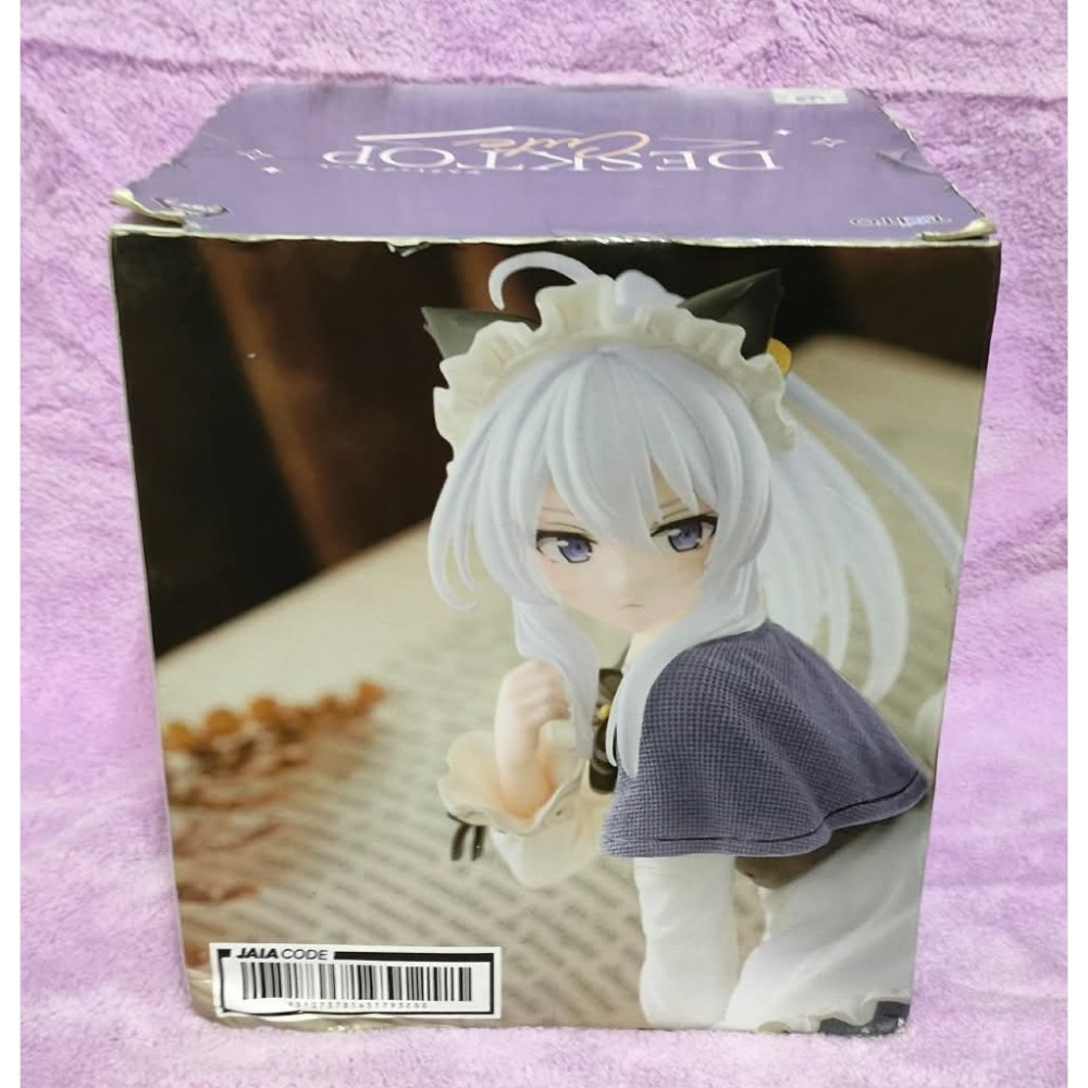 《周邊》【現貨】特賣 日空版 景品 公仔 TAITO 魔女之旅 伊蕾娜 Desktop cute 貓耳 女僕-細節圖3