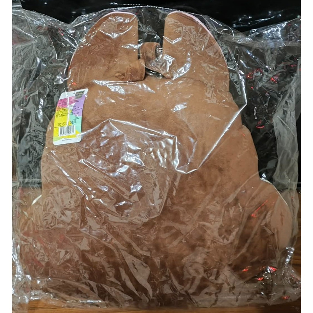 《周邊》【現貨】特賣 台灣 代理版 正版授權 Disney 迪士尼 奇奇蒂蒂 頭型大掛袋  置物掛袋 收納袋-細節圖2