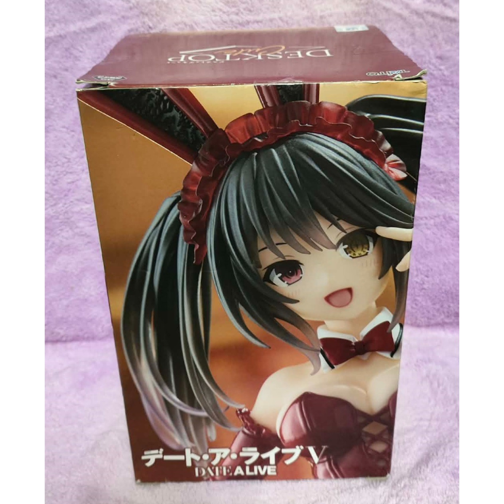 《周邊》【現貨】特賣 日空版 景品 公仔 Desktpo Cute DATE A LIVE 約會大作戰 時崎狂三 兔女郎-細節圖3