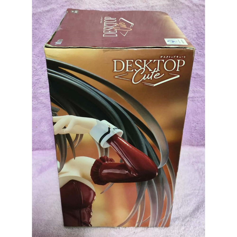 《周邊》【現貨】特賣 日空版 景品 公仔 Desktpo Cute DATE A LIVE 約會大作戰 時崎狂三 兔女郎-細節圖4