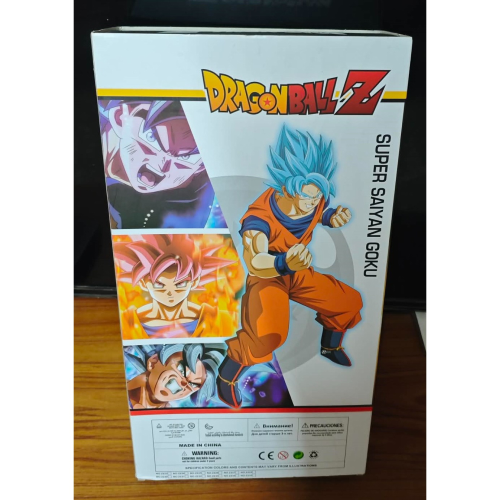 《周邊》【☆現貨☆】特賣 非官方 公仔 模型 巨無霸公仔 七龍珠 超藍 賽亞人 達洛特-細節圖2