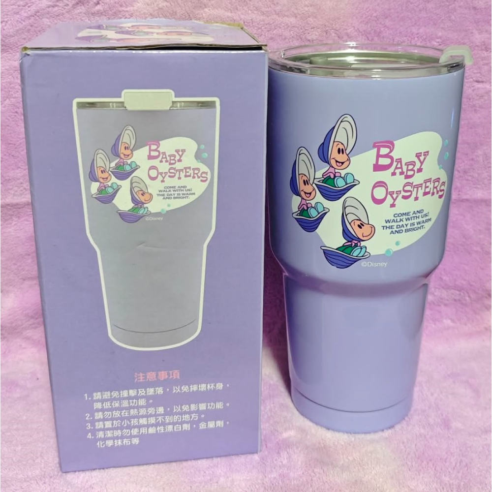《周邊》【現貨】 特賣 正版授權 代理版 迪士尼 Disney 牡蠣寶寶 冰壩杯 冰霸杯 900ML-細節圖2
