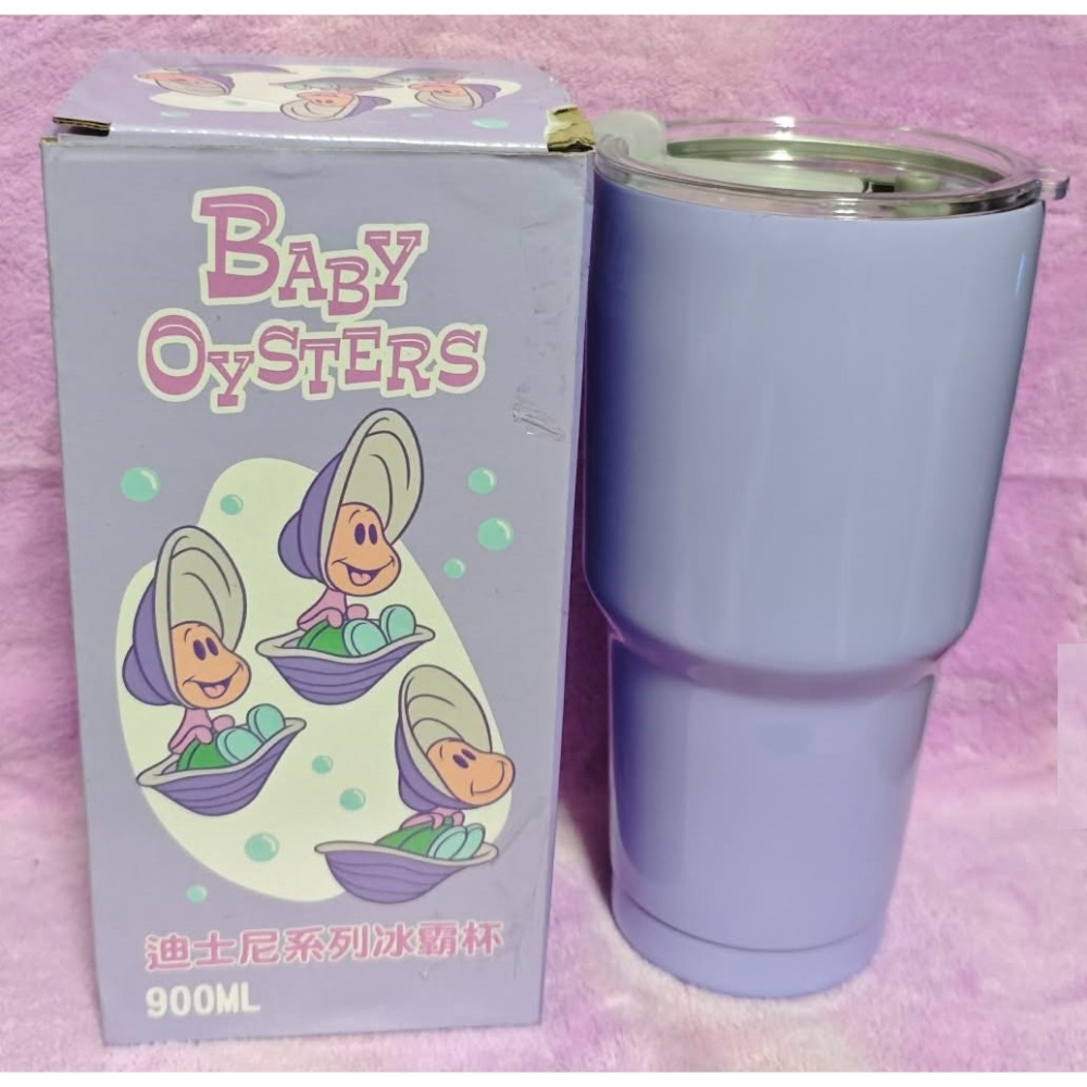 《周邊》【現貨】 特賣 正版授權 代理版 迪士尼 Disney 牡蠣寶寶 冰壩杯 冰霸杯 900ML-細節圖3