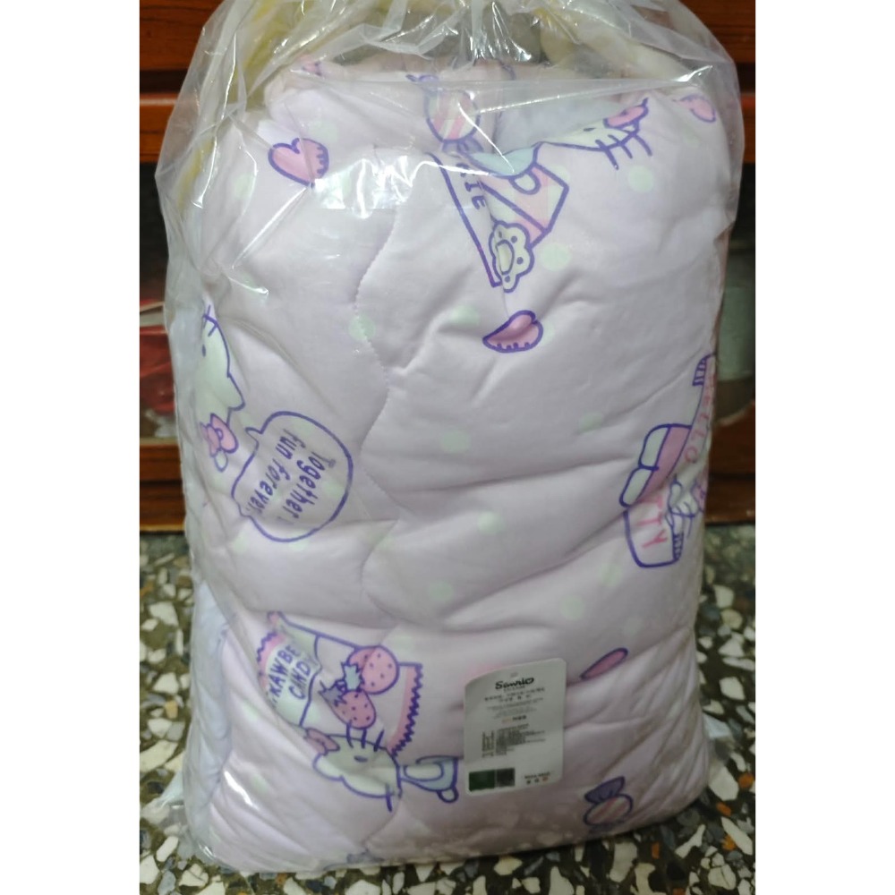 《周邊》【現貨】特賣 陸版正版授權 三麗鷗 酷洛米 KITTY KT 凱蒂貓 美樂蒂 My Melody 涼被 １.２米-規格圖5