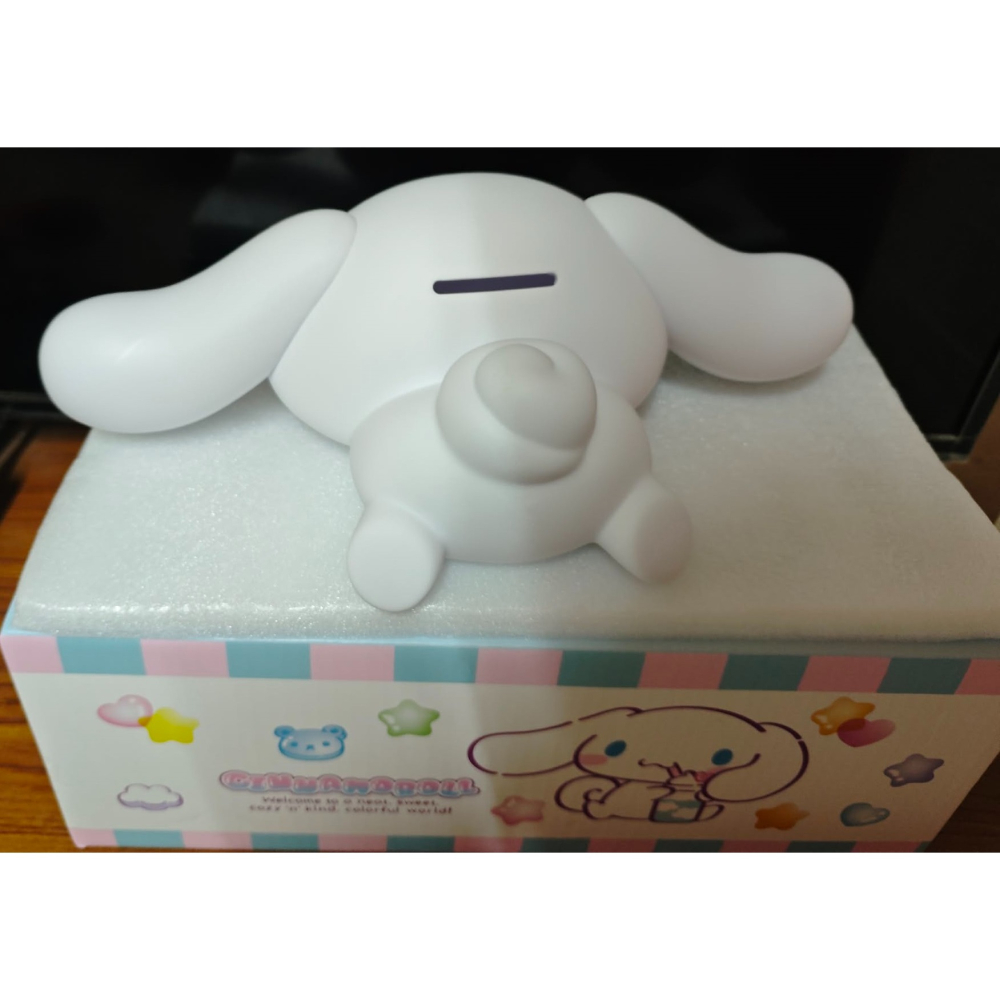 《周邊》【現貨】特賣 正版授權 三麗鷗 代理版 大耳狗 玉桂狗 肉桂狗 立體存錢筒 存錢筒 儲蓄筒 收納筒 立體公仔-細節圖4