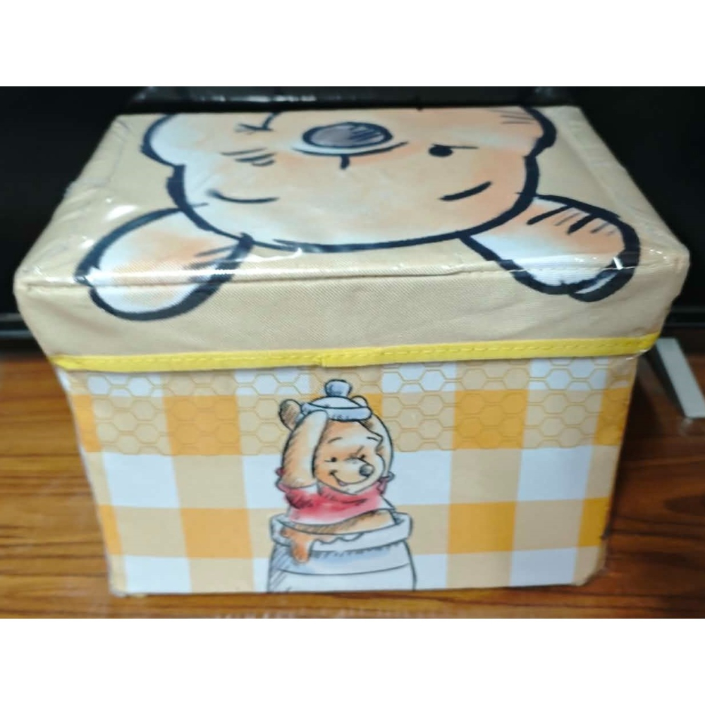 《周邊》【現貨】特賣 正版授權 代理版 Disney 迪士尼 小熊維尼 萬用收納盒 文具收納盒 收納盒 收納箱-細節圖3
