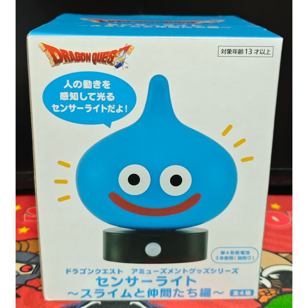 《周邊》【現貨】特賣 日空版 景品 公仔 TAITO 勇者鬥惡龍 AM 史萊姆 史萊姆 感應燈 小夜燈 夜燈-規格圖4