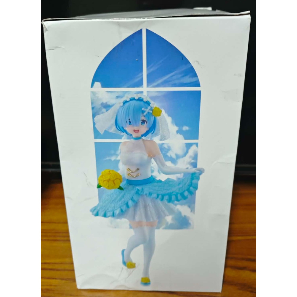 《周邊》【☆現貨☆】特賣 非官方 公仔 模型 巨無霸公仔 美女公仔 RE RE0 從零開始的異世界 雷姆 婚紗 花嫁-細節圖2