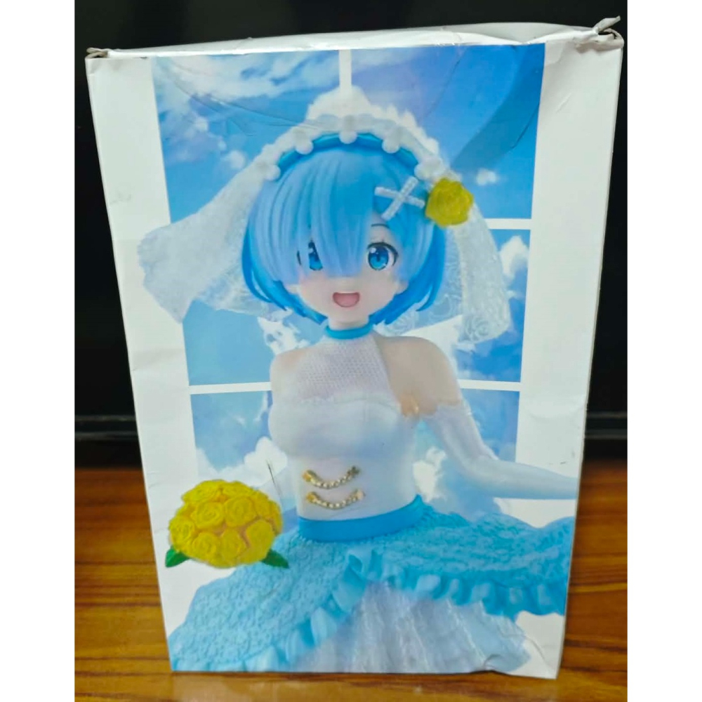 《周邊》【☆現貨☆】特賣 非官方 公仔 模型 巨無霸公仔 美女公仔 RE RE0 從零開始的異世界 雷姆 婚紗 花嫁-細節圖3