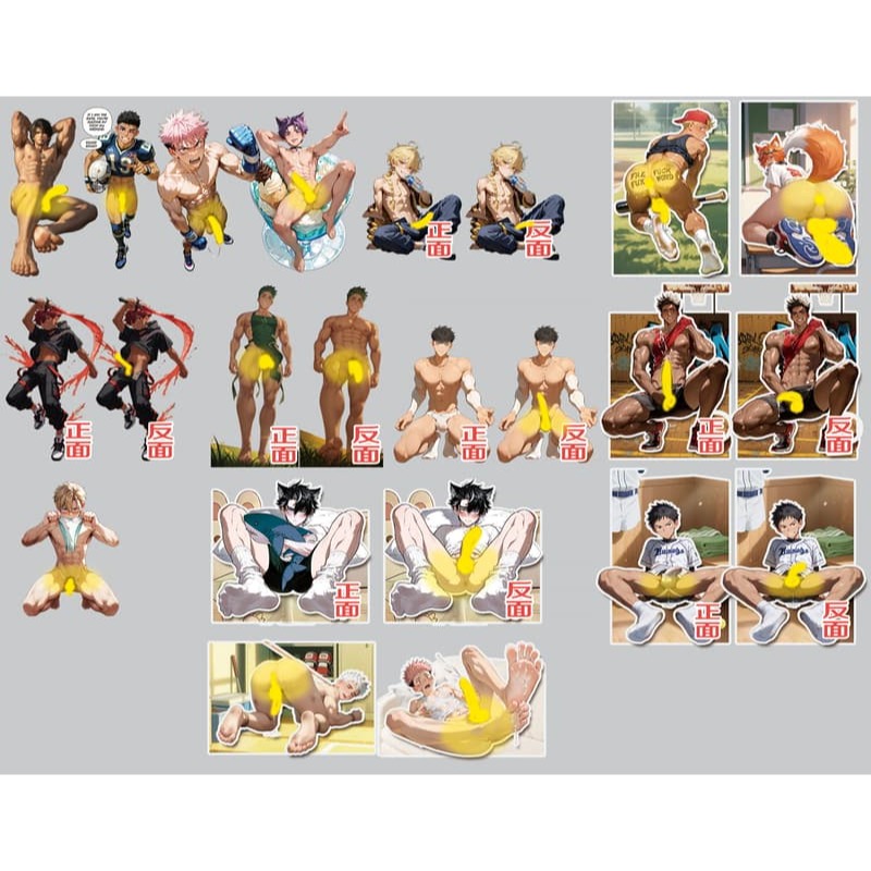 《周邊》肌肉 肌肉男 體育生 壓克力立牌 里版 萊歐斯利 典獄長 年幼Ver.-細節圖2