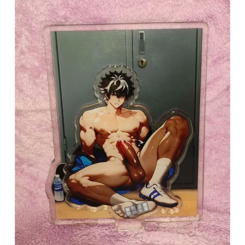 《周邊》新增實拍 肌肉 肌肉男 體育生 健身 洗澡 運動員 拳擊手 壓克力立牌 雙面立牌 雙插立牌 里版 查理曼-細節圖9