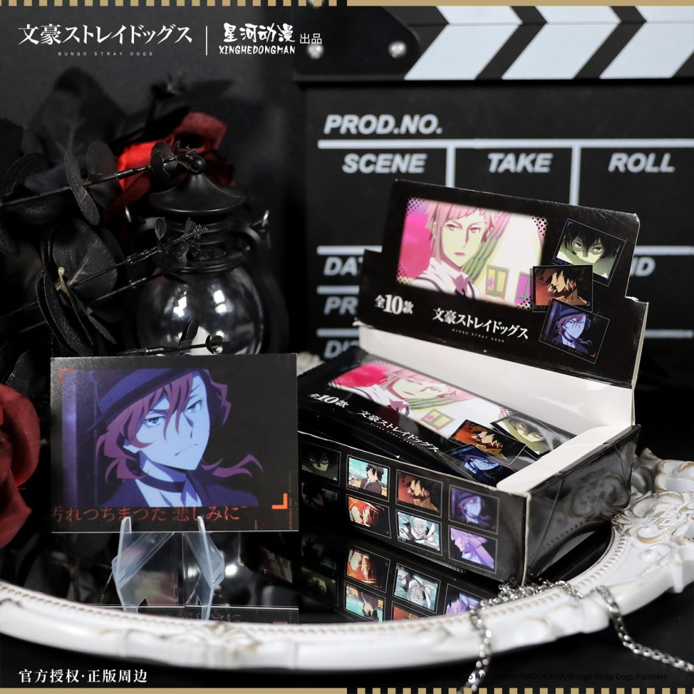 《周邊》陸版正版 文豪 文豪野犬 拍立得 寫真系列 太宰治 中原中也 芥川龍之介 江戶川亂步 費奧多爾 西格瑪 尼古萊-細節圖2