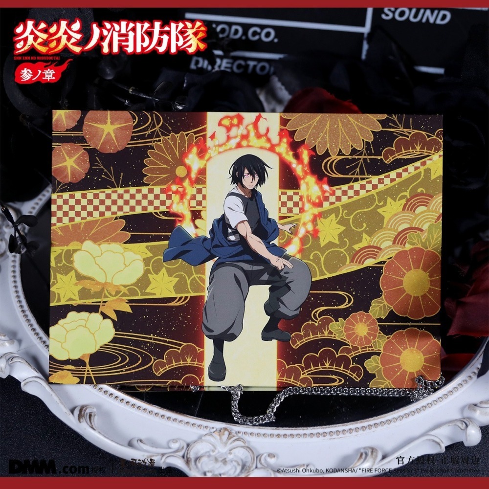 《周邊》陸版正版 炎炎消防隊 徽章 立牌 色紙 拍立得 森羅日下部 亞瑟 波義耳 新門紅丸 Joker 象日下部-細節圖9