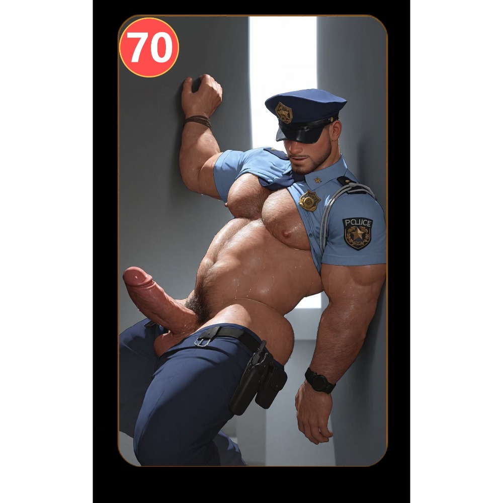 《周邊》肌肉男 肌肉 體育生 里版 大叔 壁貼 海報 賞鳥Ver 伊斯坎達爾 亞歷山大 征服王 大帝 男神 公車 水車-規格圖4