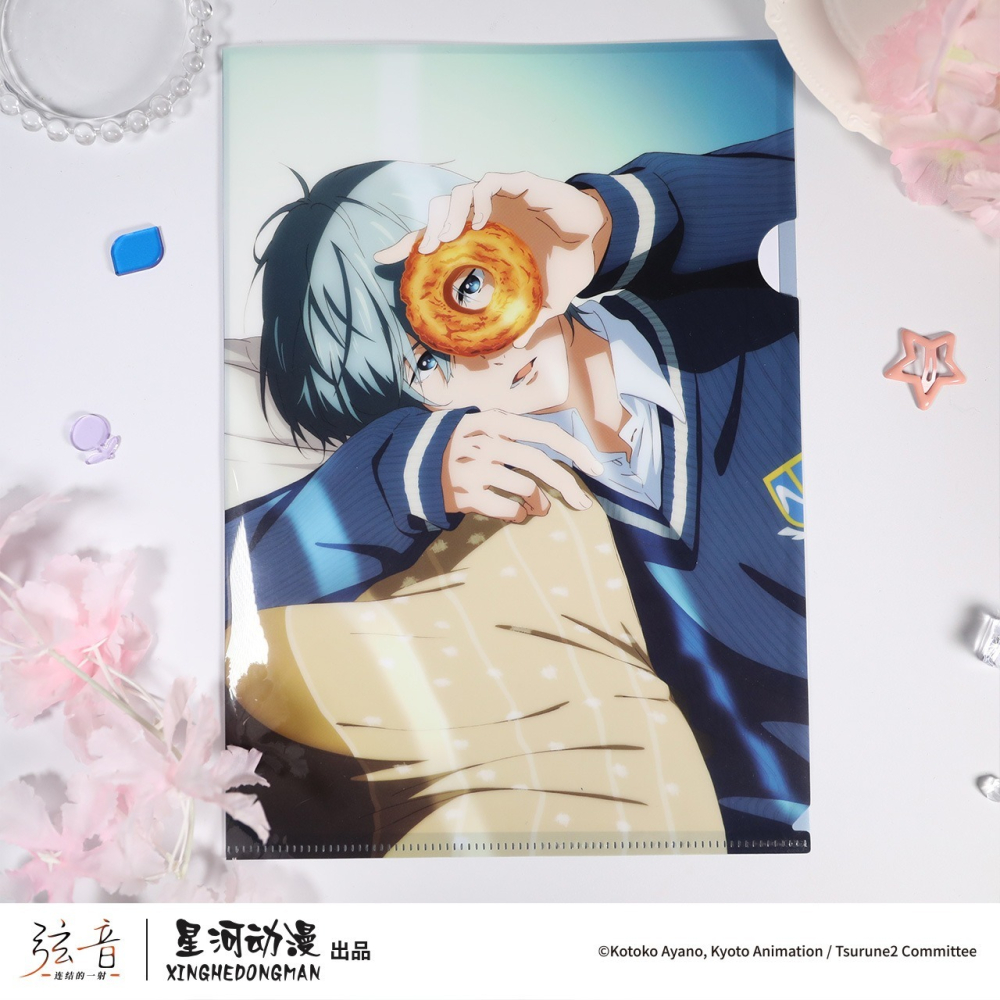 《周邊》陸版官方 正版授權 弦音 風舞高中弓道部 連結的一射 花語 甜甜圈 鳴宮湊 竹早靜彌 藤原愁 二階堂永亮-細節圖9