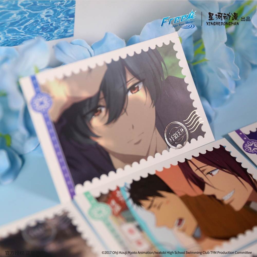 《周邊》陸版官方 正版授權 Free 男子游泳部 拍立得 劇場版 最後的划水 前篇 七瀨遙 橘真琴 松岡凜 桐嶋郁彌-細節圖2