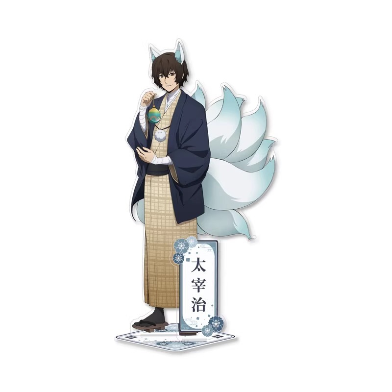 《周邊》【☆現貨☆】 陸版官方 正版授權 文豪 文豪野犬 壓克力立牌 妖異系列 太宰治 中原中也-細節圖4