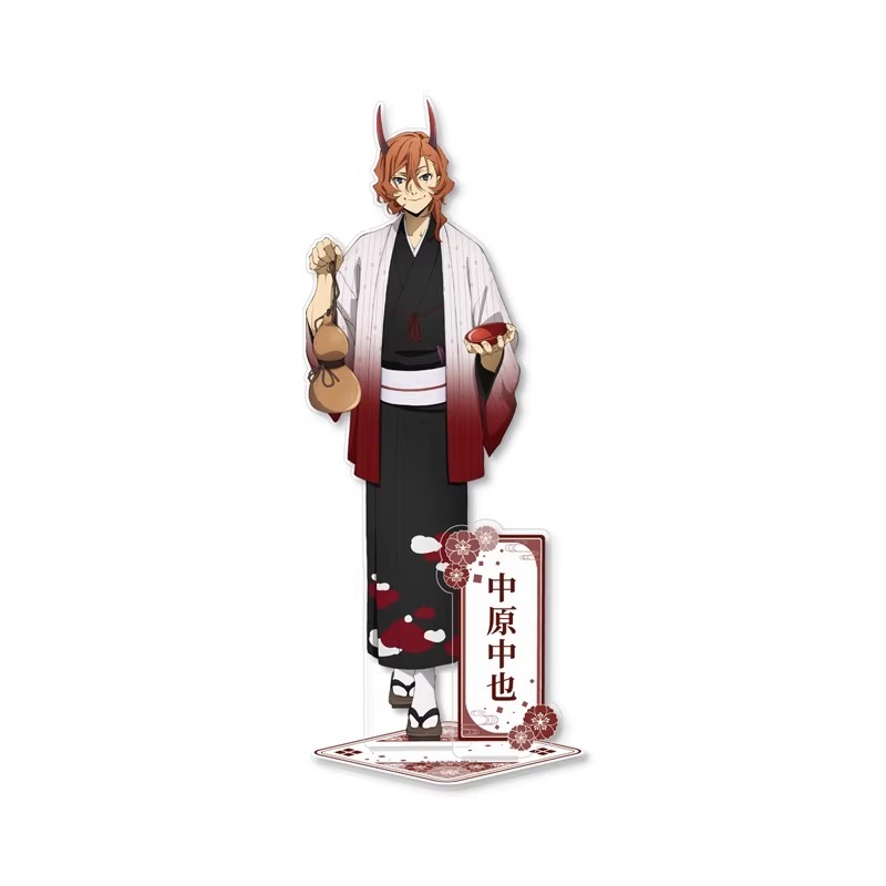 《周邊》【☆現貨☆】 陸版官方 正版授權 文豪 文豪野犬 壓克力立牌 妖異系列 太宰治 中原中也-細節圖5