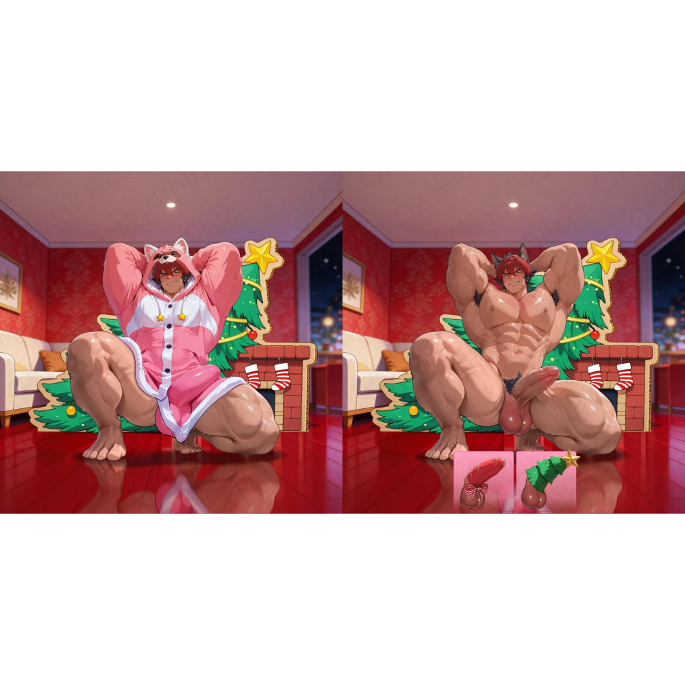 《周邊》原創 肌肉 肌肉男 體育生 壓克力立牌 磁吸立牌 換裝立牌 絕區零 狛野真斗 犬希人 獸人 聖誕 財神 棒球-細節圖6