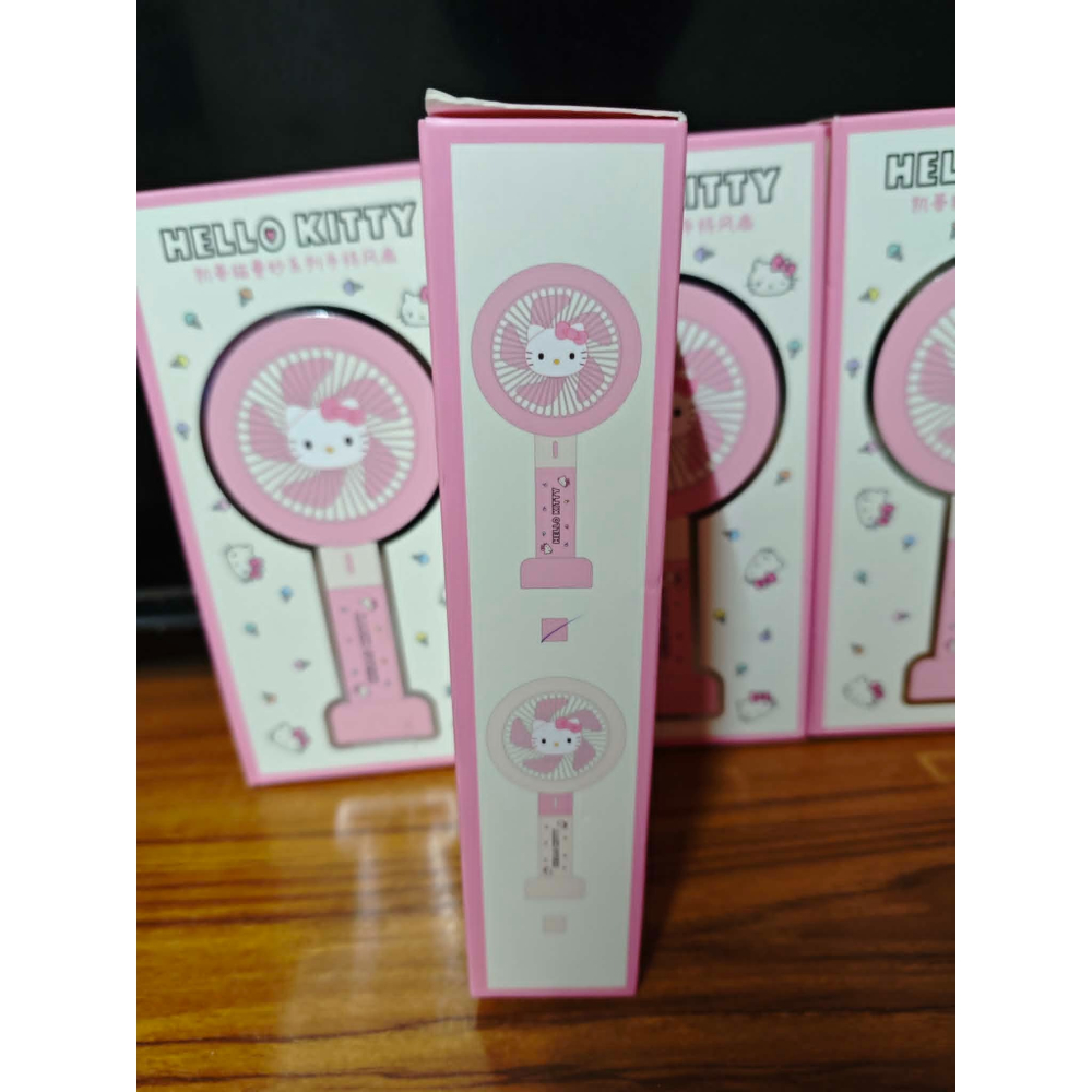 《周邊》【現貨】特賣 陸版正版 Sanrio 三麗鷗 Hello KITTY KT 凱蒂貓 風扇 手持風扇-細節圖6