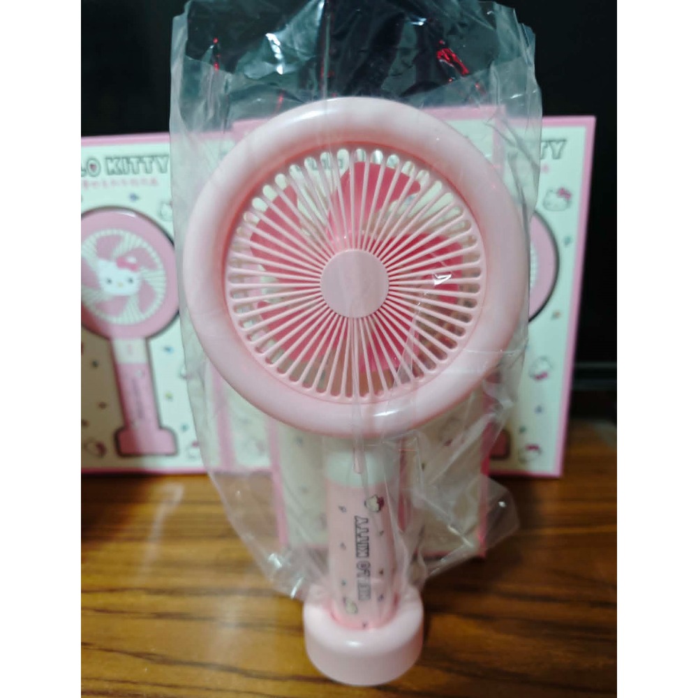 《周邊》【現貨】特賣 陸版正版 Sanrio 三麗鷗 Hello KITTY KT 凱蒂貓 風扇 手持風扇-規格圖6
