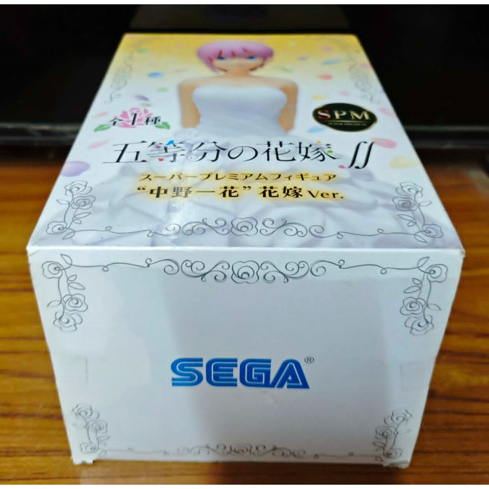 《周邊》【☆現貨☆】特賣 日空版 景品 公仔 SEGA SPM 五等分的新娘 五等分的花嫁 中野一花 婚紗 新娘 花嫁-細節圖6