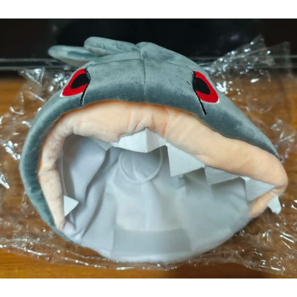 《周邊》【現貨】非官方 鯊魚帽 造型帽子 搞怪帽子 搞笑帽子-細節圖3