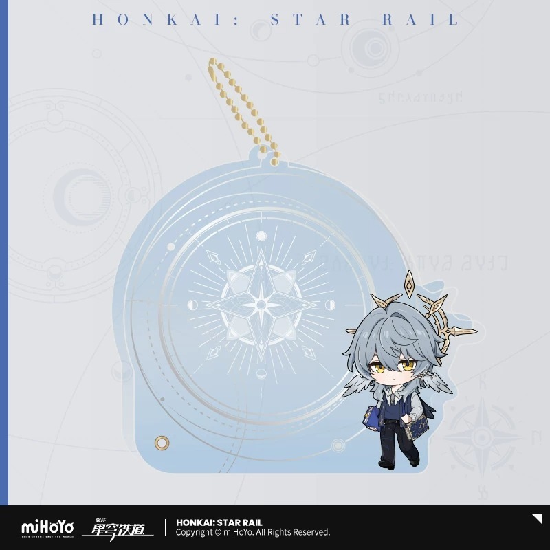 《周邊》【現貨】陸版正版 米哈游 miHoYo 崩壞 星穹鐵道 Q版 星期日 週日哥 徽章 展示 壓克力收納盒 收納套-規格圖7
