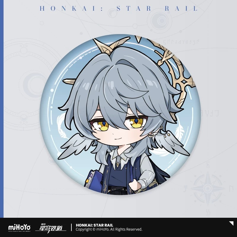 《周邊》【現貨】陸版正版 米哈游 miHoYo 崩壞 星穹鐵道 Q版 星期日 週日哥 徽章 展示 壓克力收納盒 收納套-規格圖7