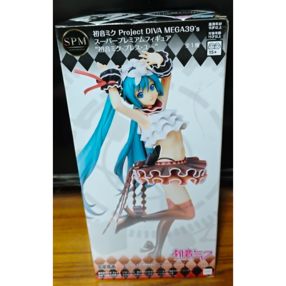 《周邊》現貨 特賣 日空版 景品 公仔 初音未來 miku SEGA SPM Project DIVA MEGA39＇s-細節圖3