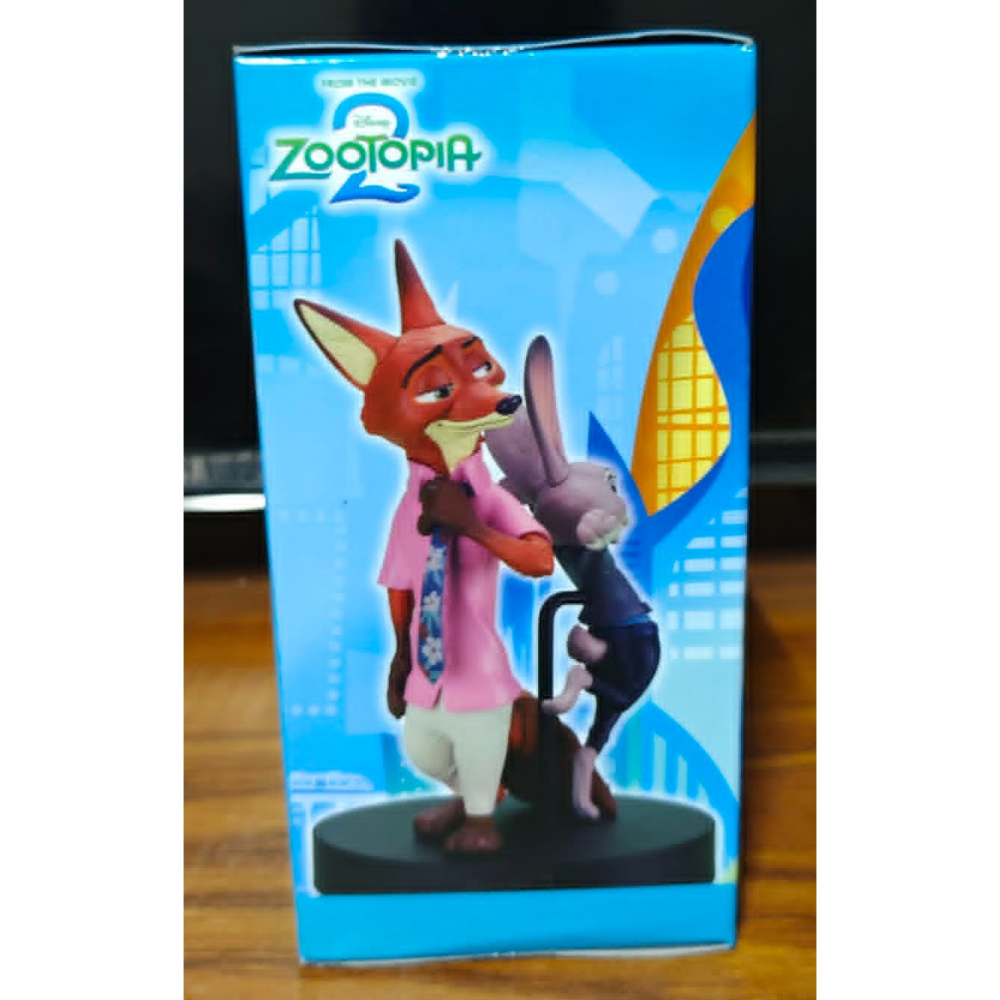 《周邊》【現貨】 特賣 日空版 景品 公仔 SEGA 迪士尼 動物方城市 Zootopia ACT CUT 朱迪＆尼克-細節圖4