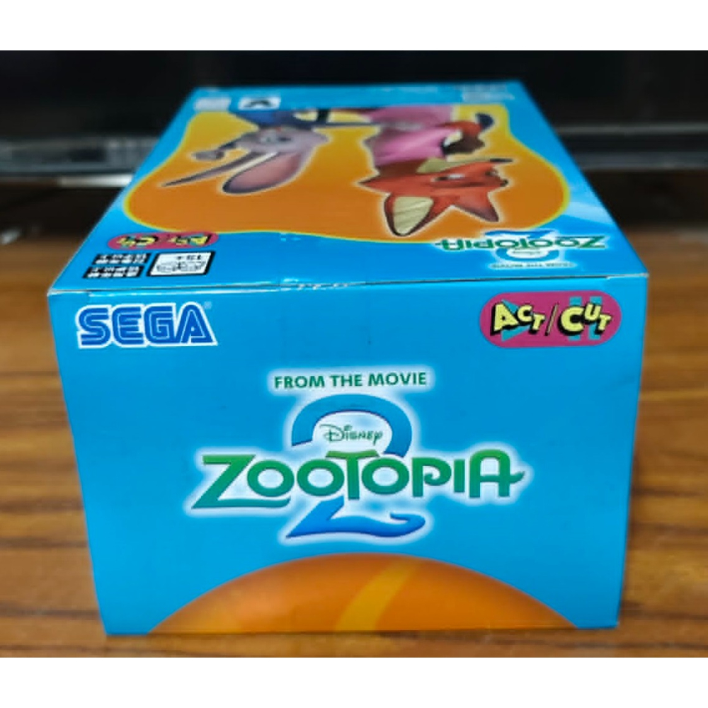 《周邊》【現貨】 特賣 日空版 景品 公仔 SEGA 迪士尼 動物方城市 Zootopia ACT CUT 朱迪＆尼克-細節圖5