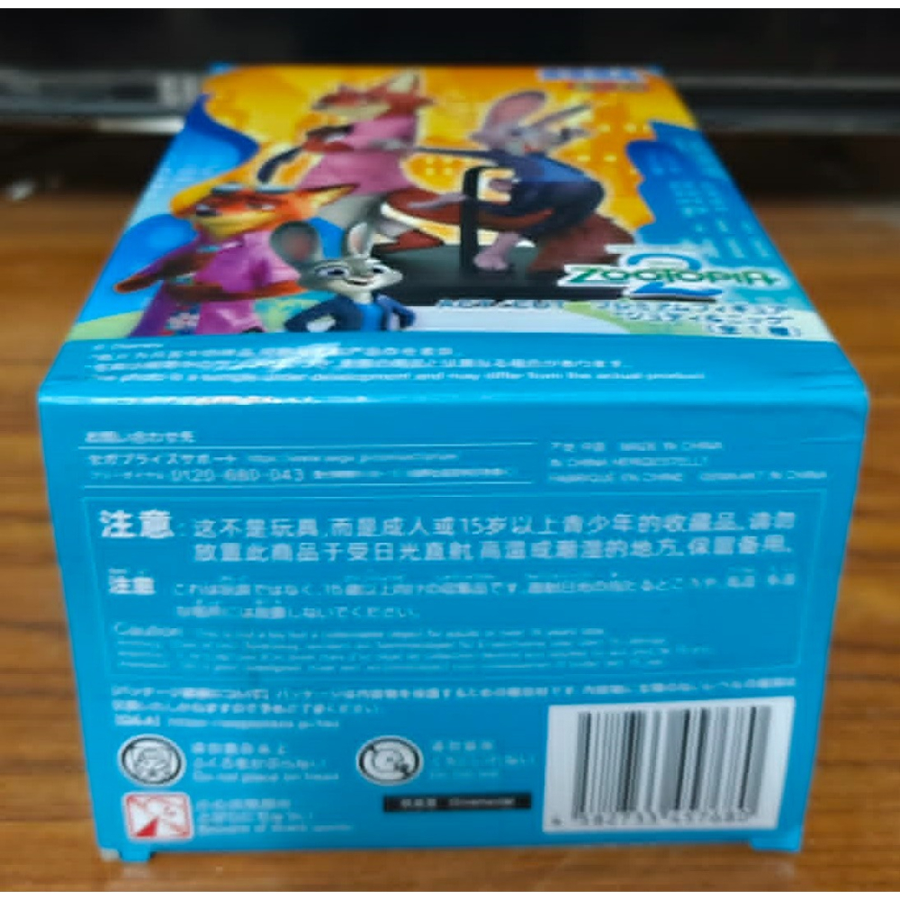 《周邊》【現貨】 特賣 日空版 景品 公仔 SEGA 迪士尼 動物方城市 Zootopia ACT CUT 朱迪＆尼克-細節圖6