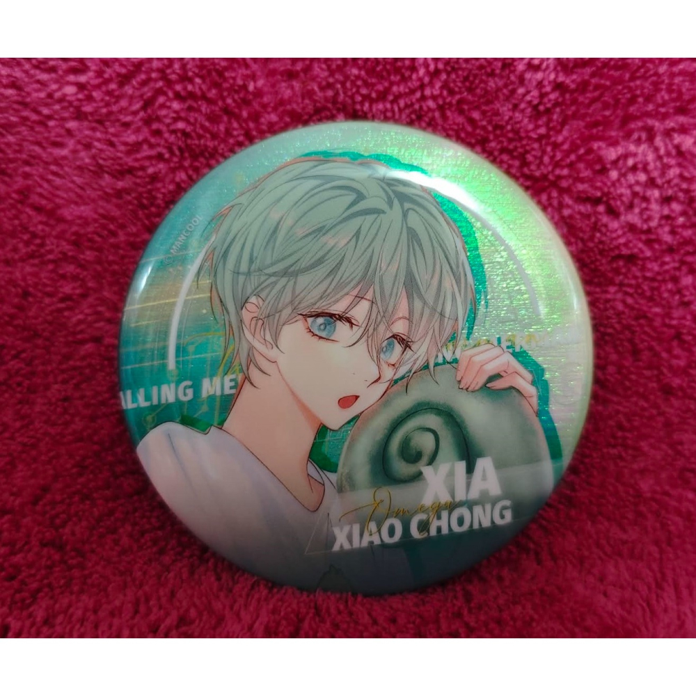 《周邊》【☆現貨☆】 陸版官方 正版授權 人魚陷落 FALLING MERMAN Xiao Chong 夏小蟲 徽章-細節圖3