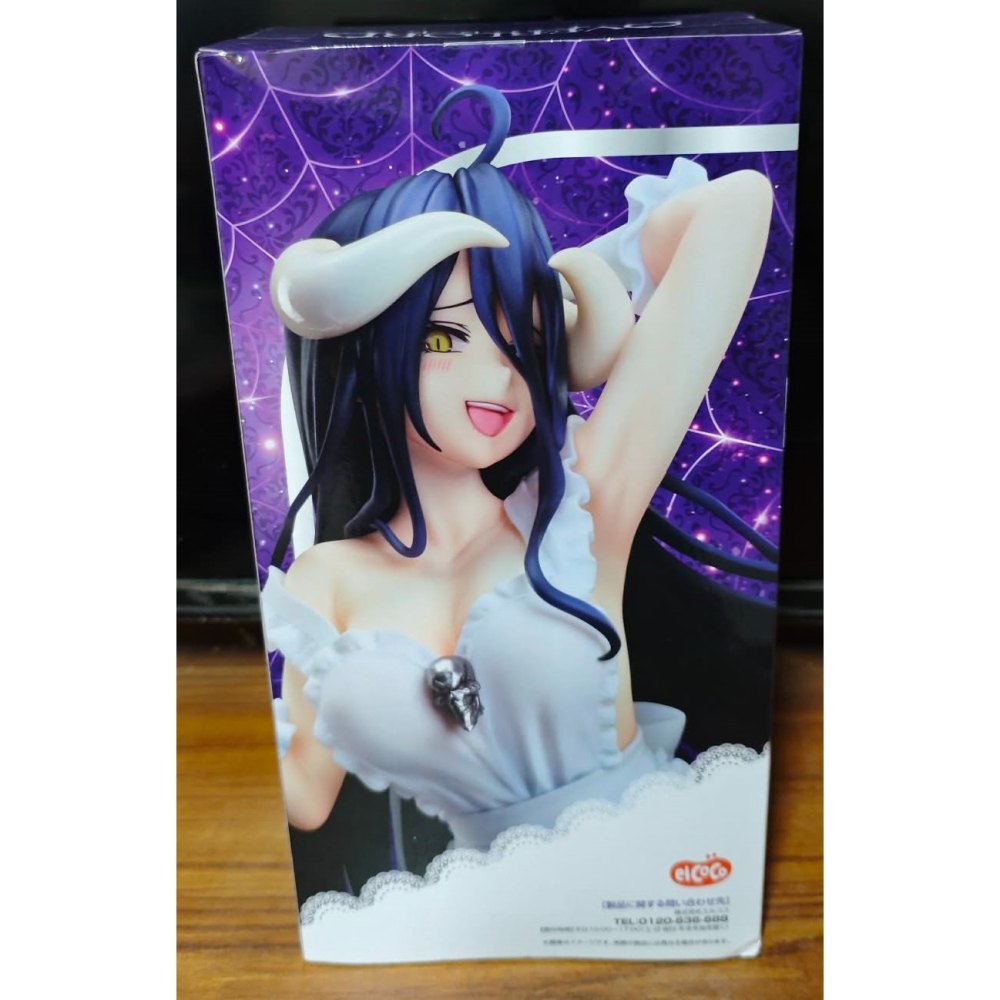 《周邊》【現貨】特賣 日空版 景品 公仔 elCoCo OVERLORD 不死者之王 雅兒貝德 女僕Ver-細節圖3