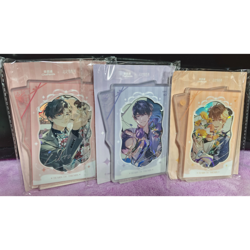 《周邊》【☆現貨☆】陸版 正版 HoYoverse 米哈游 未定事件簿 茶百道 夏彦 左然 陸景和 壓克力立牌-細節圖3