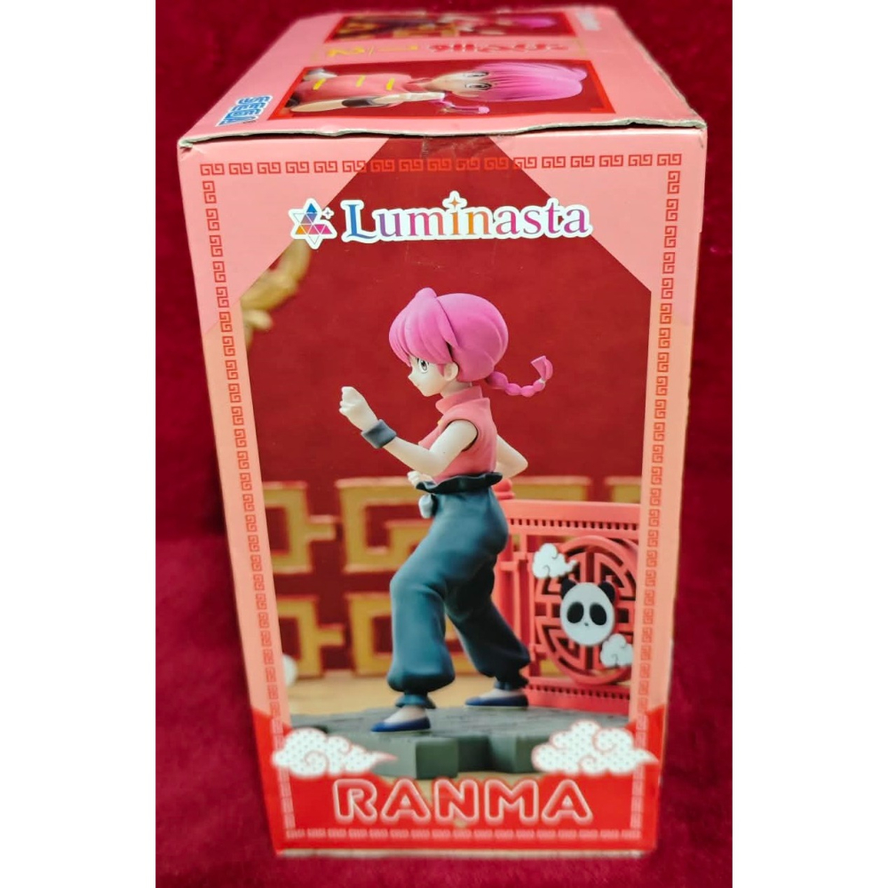 《周邊》【現貨】特賣 日空版 景品 公仔 SEGA Luminasta 亂馬 1/2 早乙女亂馬 武打服Ver-細節圖2