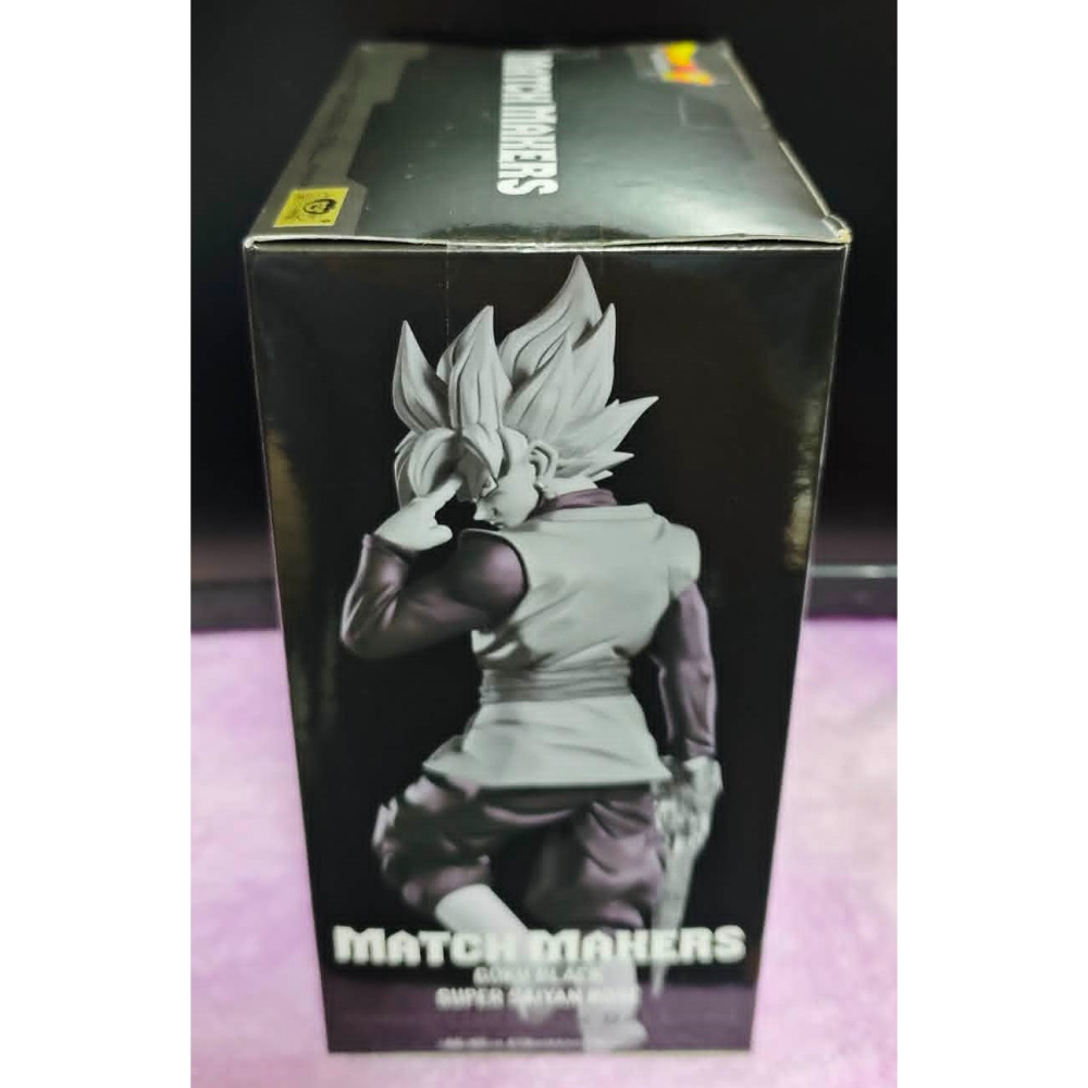 《周邊》【現貨】特賣 日空版 景品 公仔 七龍珠 超 超級賽亞人 MATCH MAKERS 玫瑰 黑悟空-細節圖2