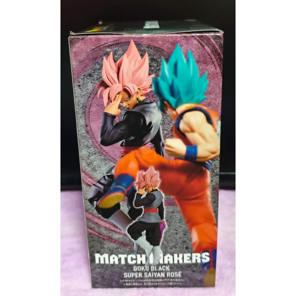 《周邊》【現貨】特賣 日空版 景品 公仔 七龍珠 超 超級賽亞人 MATCH MAKERS 玫瑰 黑悟空-細節圖4