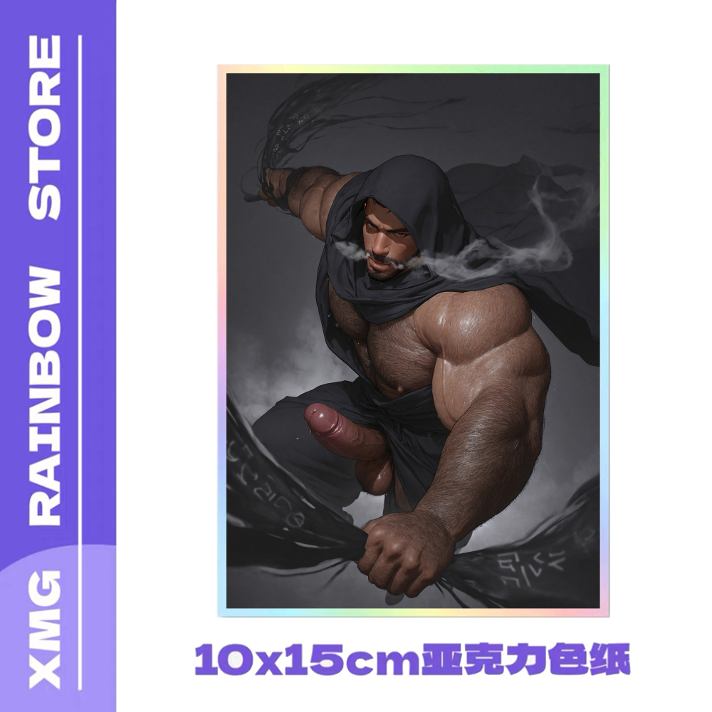 《周邊》肌肉 肌肉男 體育生 運動員 壓克力色紙 刺客 奇襲Ver.-細節圖2